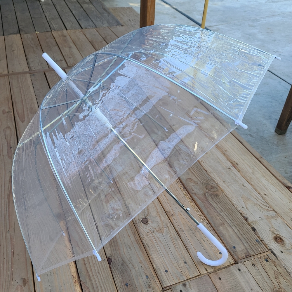 5 Clear Umbrellas